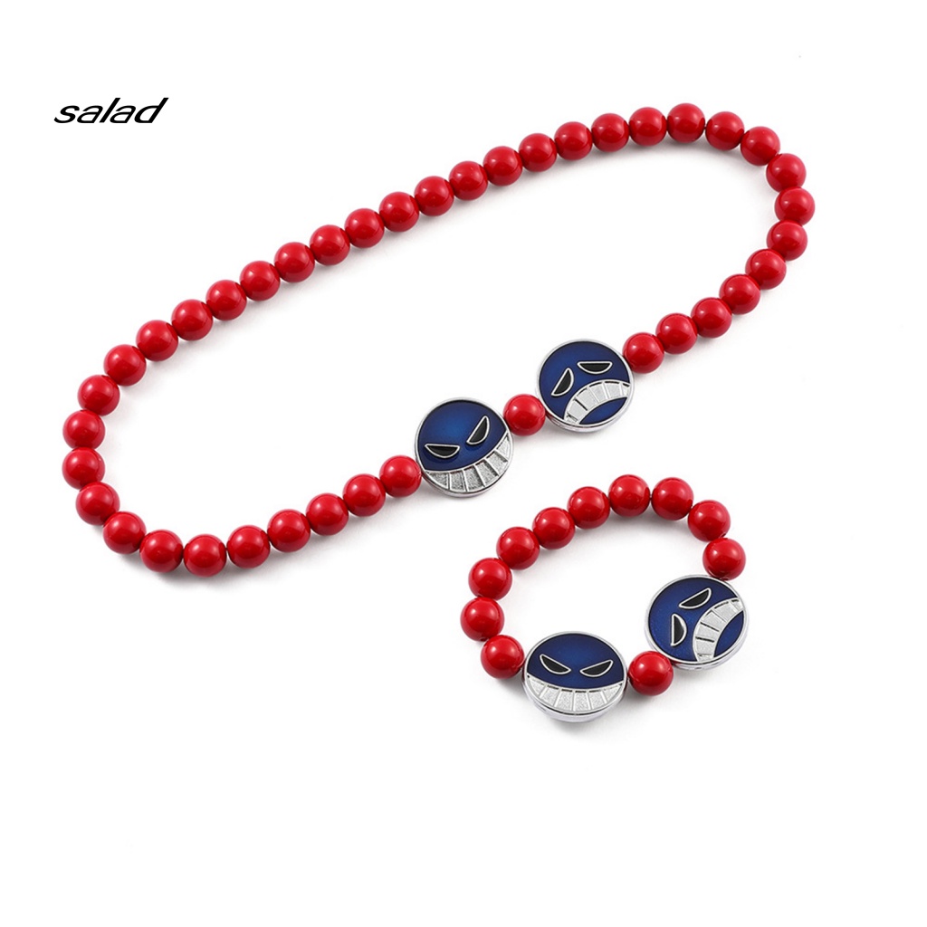 Mặt Vòng cổ Hình Anime Nhật Bản Portgas D Ace Thoải Mái Cho Nam Mặc Trong Tiệc Hóa Trang