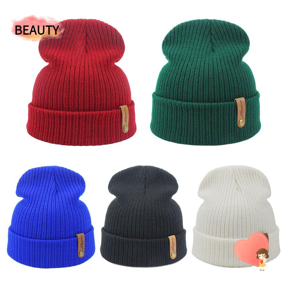 Mũ Len Beanie Dễ Thương 5 Màu Lựa Chọn