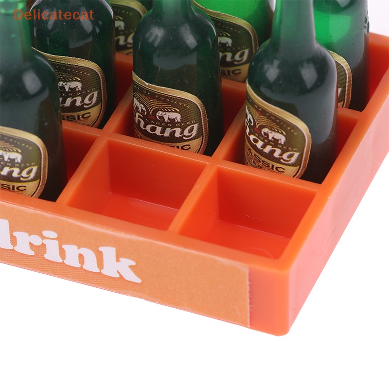 1 Bộ Mô Hình Chai Nước Ngọt / Lon Soda Mini Trang Trí Nhà Búp Bê