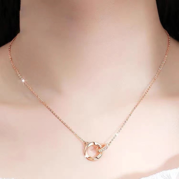 Vòng Cổ Dây Xích Đơn Giản Thời Trang 2023 Cho Cặp Đôi