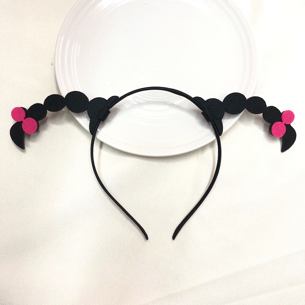 1 Băng Đô Cài Tóc Hình Hoạt Hình Vui Nhộn Cho Nữ