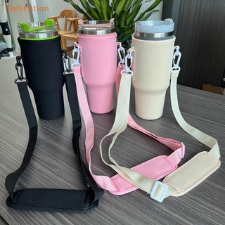 Túi đựng chai nước tương thích với tumbler stanley 40oz có tay cầm, giá đỡ chai nước với dây đeo vai có thể điều chỉnh