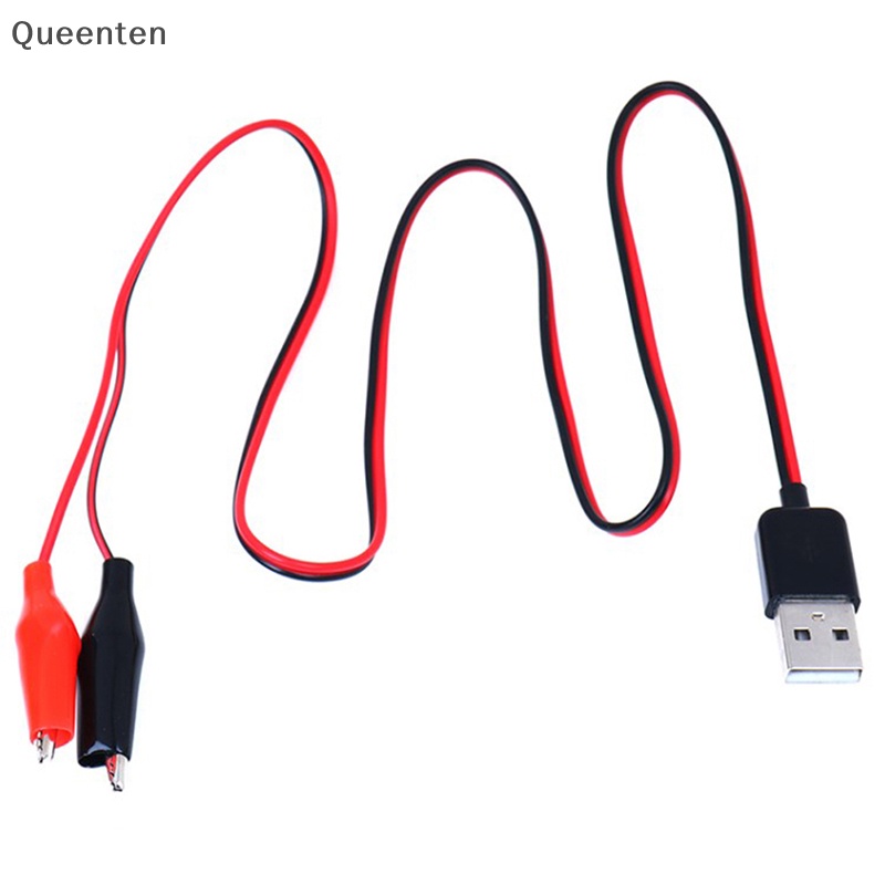 Dây Cáp Kẹp Cá Sấu Kết Nối USB