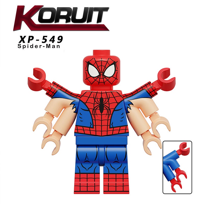 Bộ Đồ Chơi Lắp Ráp Siêu Anh Hùng Cho Trẻ Em