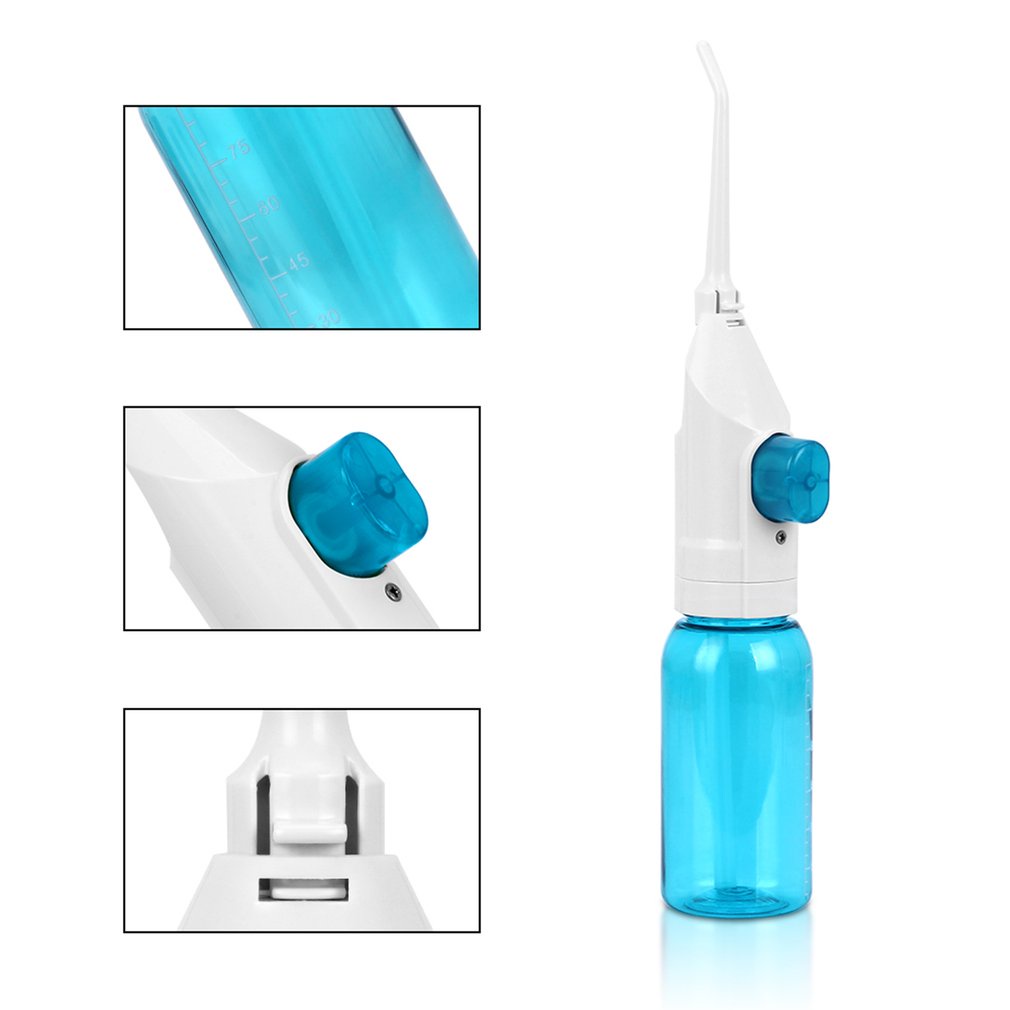 Di Động Răng Miệng Irrigator Nha Khoa Irrigator 2 Đầu Nước Nha Khoa Flosser Mũi Vòi Sen Tia Nước Răng Bụi