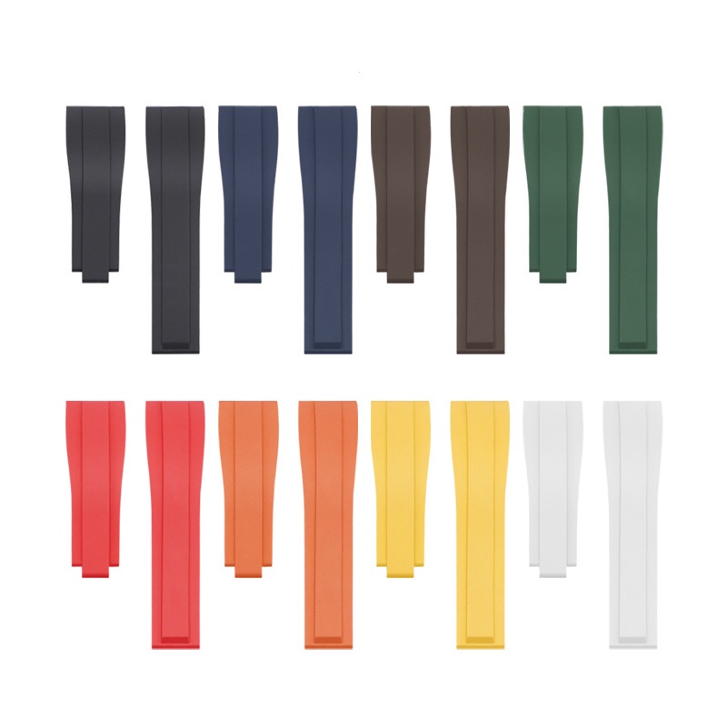 Dây Đeo Cao Su Silicone 20mm Tháo Gỡ Nhanh Cho Rolex Water Ghost Submariner Daytona