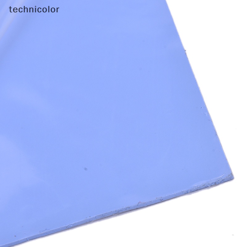 Giảm giá tản nhiệt cpu gpu màu xanh lam làm mát tấm silicon dẫn nhiệt 100mmx100mmx1.5mm shop