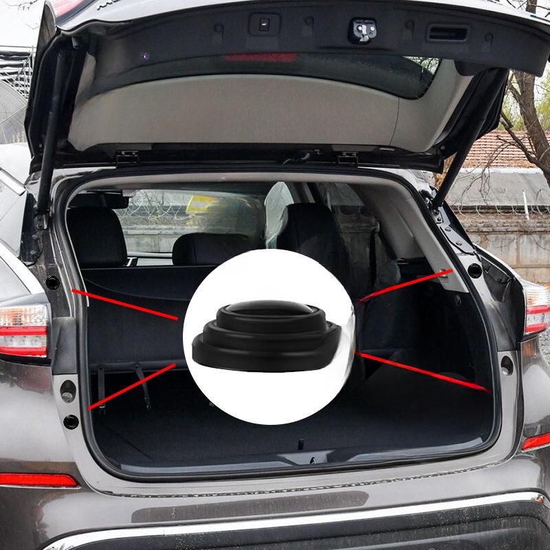 Vòng Đệm Cao Su Chống Sốc Cách Âm Cho Cửa Xe Hơi Toyota Vios Wish Hilux Yaris Rush Corolla Cross Avanza Innova Hiace Alphard Altis Camry