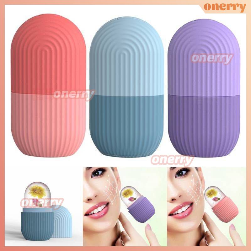 Ice Contour Skin Icing Ice Cube mặt Ice chủ Ice Con lăn mặt Ice massage cup Ice điều trị Glow Cube c