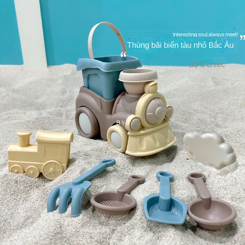 Bộ Đồ Chơi Xúc Cát Bãi Biển Vui Nhộn Cho Bé