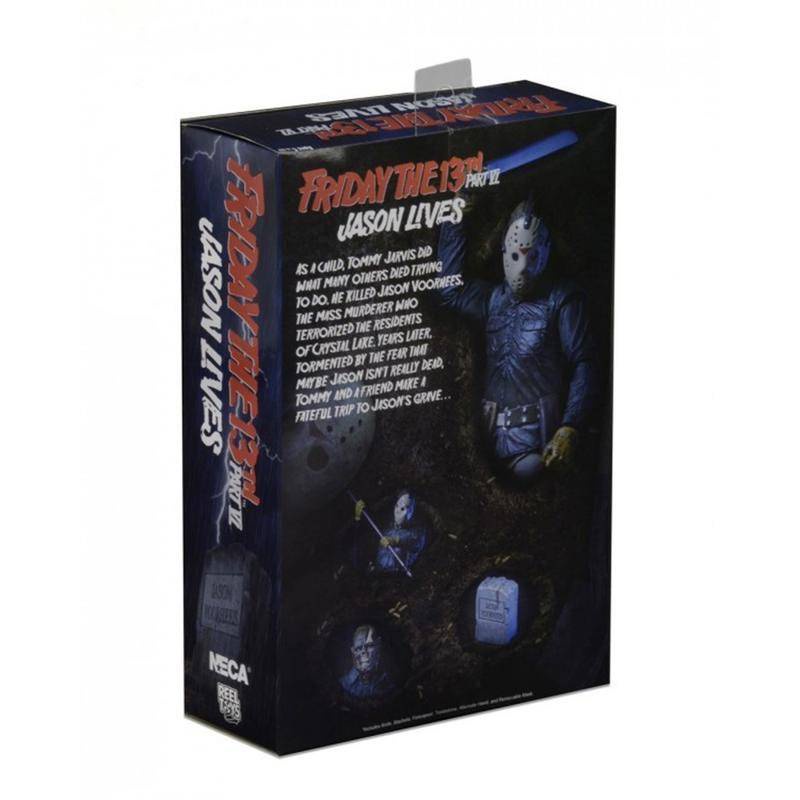Neca Mô Hình Búp Bê Jason 3D Jason Phiên Bản Kỷ Niệm 30 Năm 1980 Phiên Bản Jason Phiên Bản 3D Sang Trọng Jason Roy 2009