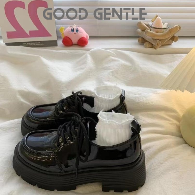 GG Giày búp bê giày nữ 2023 NEW Mùa hè Vintage England phong cách thiết lập Mary Jane đơn giày23073114