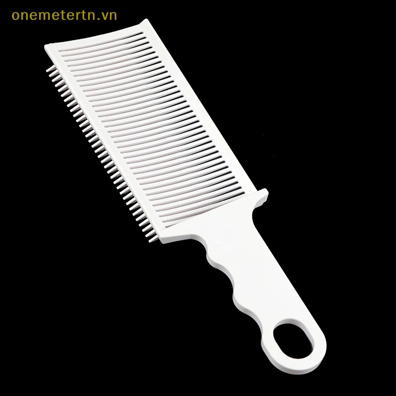 Onemetertn lược phai màu salon làm tóc thợ làm tóc clipper cắt tóc lược cho nam giới chống tĩnh điện phẳng trên cùng lược phai màu bàn chải công cụ tạo kiểu vn