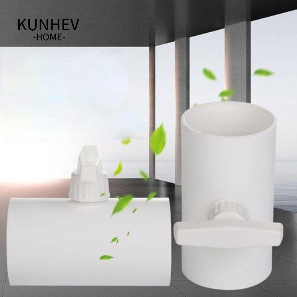 KUNHEV Van Điều Chỉnh Khí Bằng Nhựa PVC 75 / 100 / 150 / 160 / 200mm Chuyên Dụng