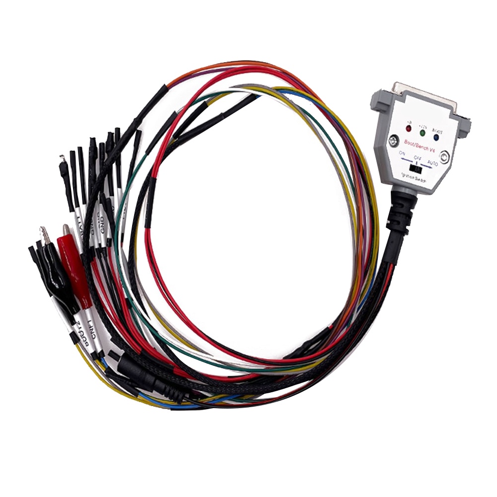 Đèn led 3 Bóng db25 Có Công Tắc Cho sm2 pro + j2534 Vici Đọc ecu batt vcc kline can-l