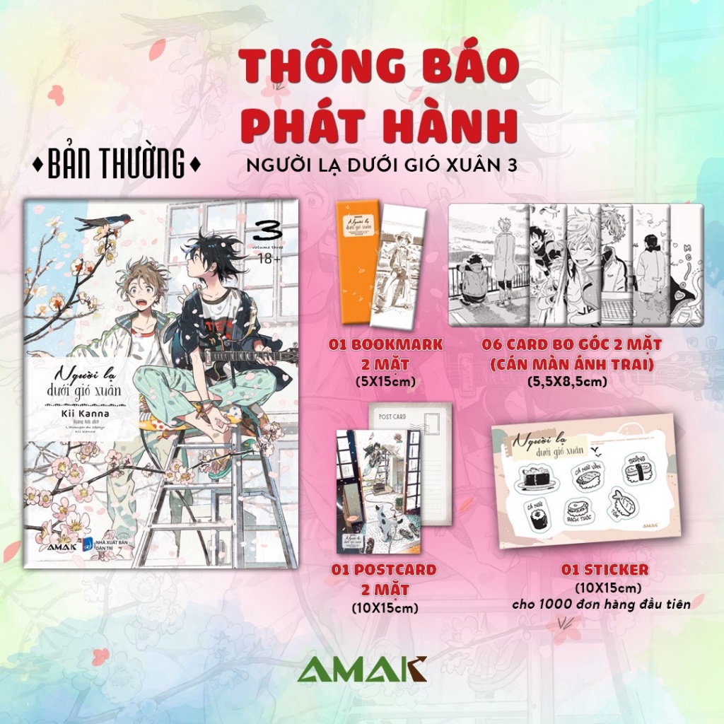 Sách Người lạ dưới gió xuân tập 3  - Bản Quyền