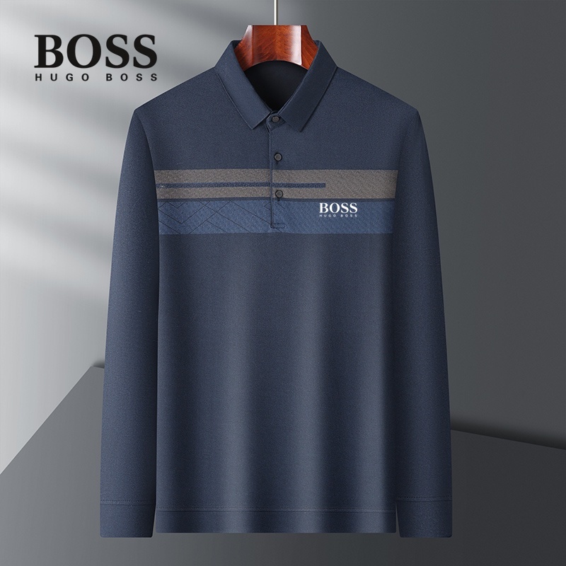 Áo polo Dài Tay Thiết Kế Mới Thoải Mái Năng Động Thời Trang Mùa Xuân Thu Dành Cho Nam