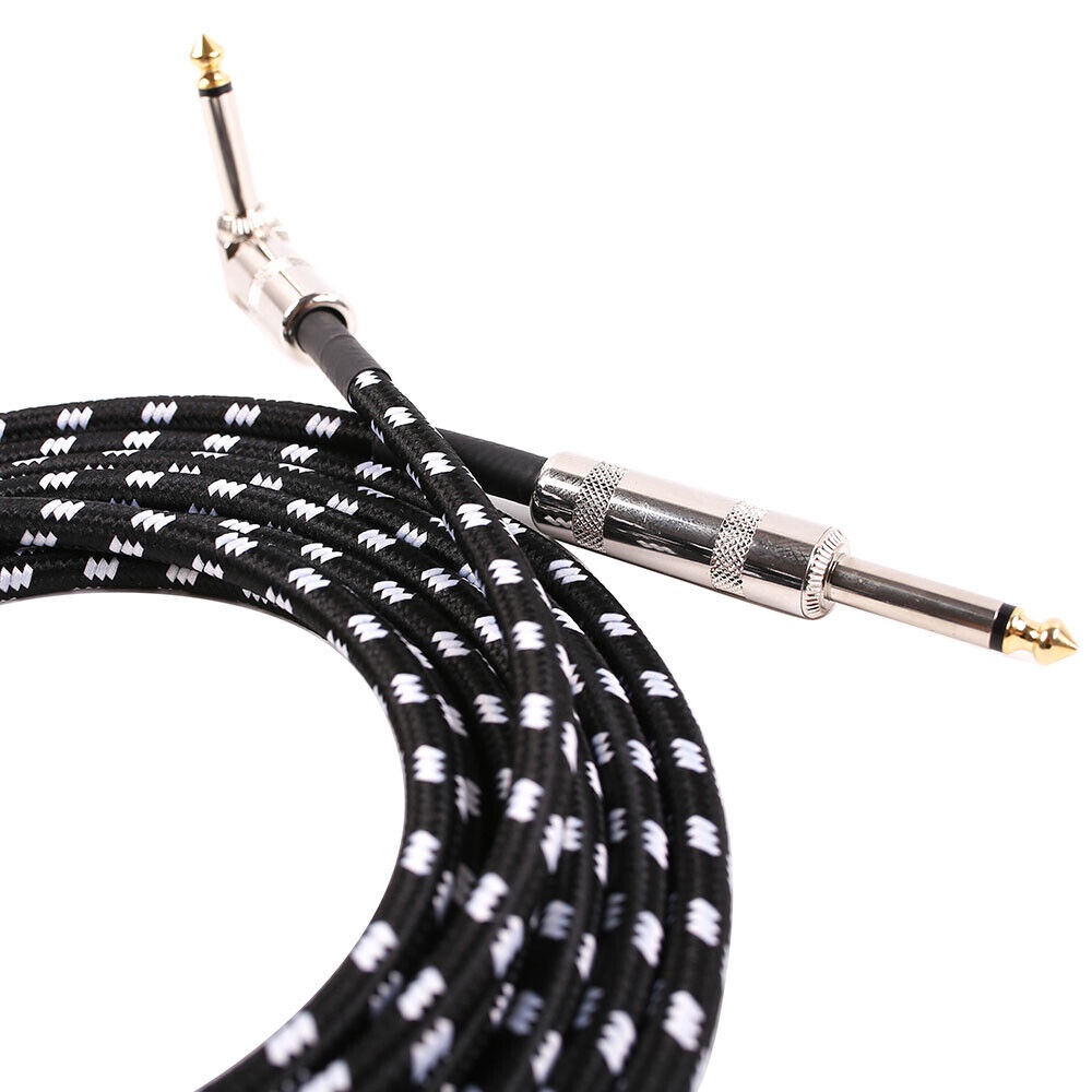 Cáp đàn guitar 0,5m / 1m / 3m cáp nhạc cụ chuyên nghiệp dây amp guitar điện