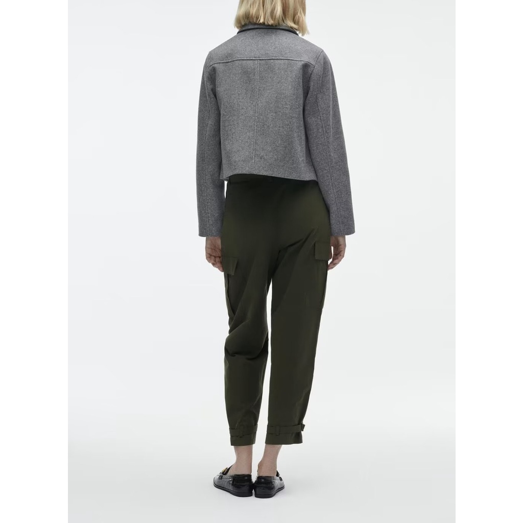 Zara mùa xuân mới ve áo giải trí áo khoác thẳng mềm 3046034