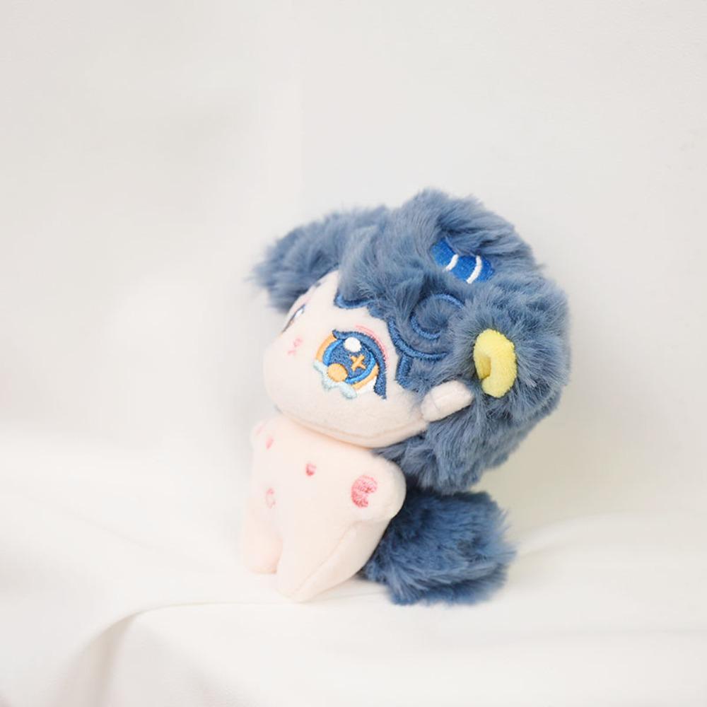 Shanhai Búp Bê Nhồi Bông cotton Mềm Mại 12cm Kèm Móc Khóa Hình Ngôi Sao Đáng Yêu