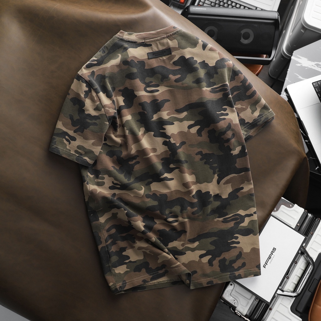 Áo Thun Nam Ngắn Chất Liệu Cotton Thoáng Mát Cameo FAPAS