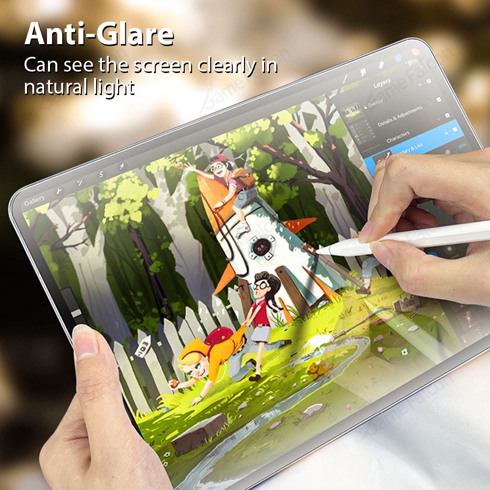 Đối với ipad pro 11 12.9 6th air 5 4 3 2022 bảo vệ màn hình từ tính cho ipad 9 thế hệ thứ 10 mini 6 10.2 9.7 like paper film