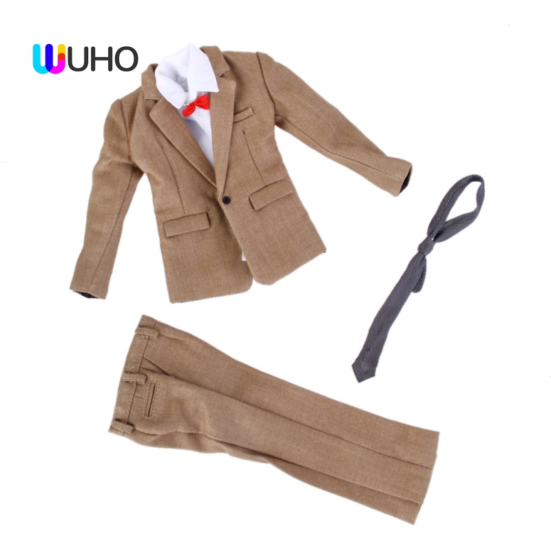 1/6 trang phục áo dài trung quốc bộ áo khoác cho 12 / '' hình cơ thể nam