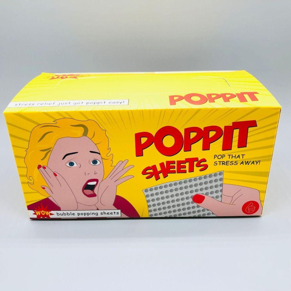 Đồ chơi mmluck pinch, phim giấy bong bóng đồ chơi giảm áp 18 lần, phim bong bóng hút khăn giấy pinch burst bong bóng tròn đồ chơi trẻ em trong suốt