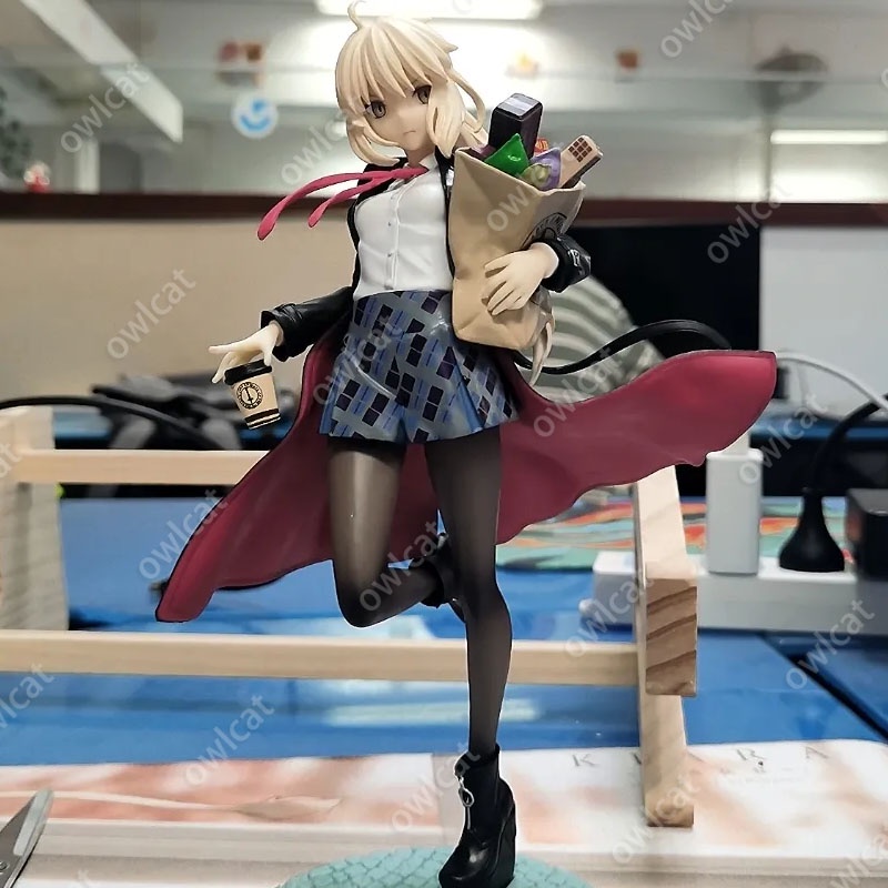 Mô Hình Nhân Vật Fate Grand Order Artoria Pendragon Alter  FGO Saber 25cm 1/7 Dark-Tainted Tyrant Fate Stay Night No.3 Servant SR 4Star PVC Figure Packed in Box
