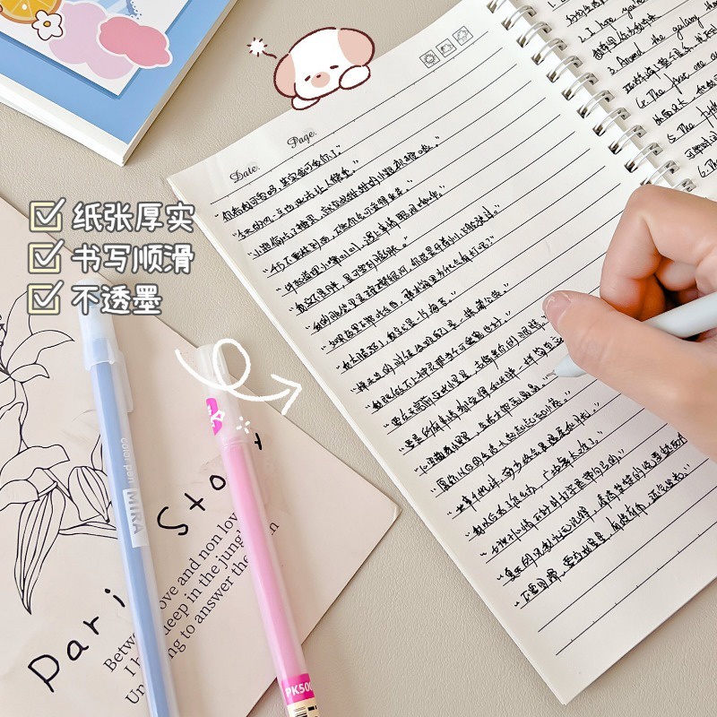 Sanrio hello kitty notebook kawaii my melody kuromi a5 coil book workbook cartoon student notebook đồ dùng học tập quà tặng kỳ nghỉ
