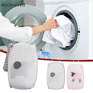 Giỏ giặt phim hoạt hình giỏ lưu trữ có thể thu gọn giỏ lưu trữ giỏ giặt bẩn