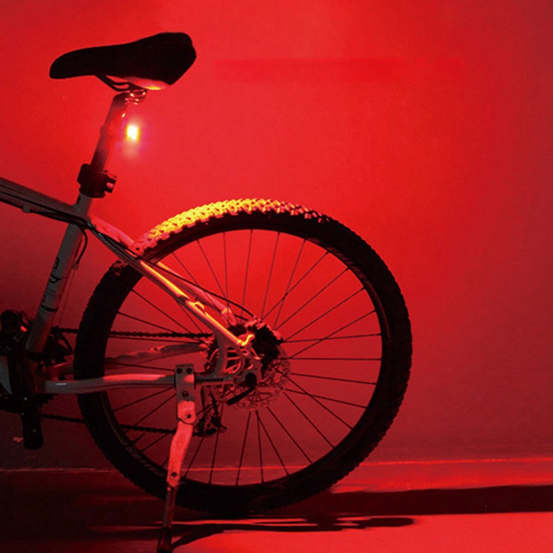 Đèn led 1200mah An Toàn Gắn Đuôi Xe Đạp Có Thể Sạc Lại