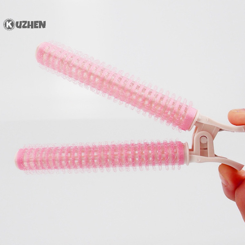 Kuzhen 2 chiếc / bộ gốc tóc kẹp bồng bềnh cố định tóc mái tạo tác pad tóc uốn tóc kẹp tóc hot