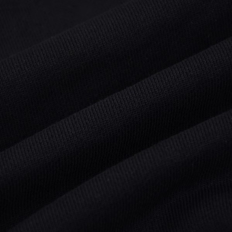 2023 đầu mùa thu mới mặt ngực in hình vòng tròn tóc dài tay áo hoodie nam và nữ giống nhau