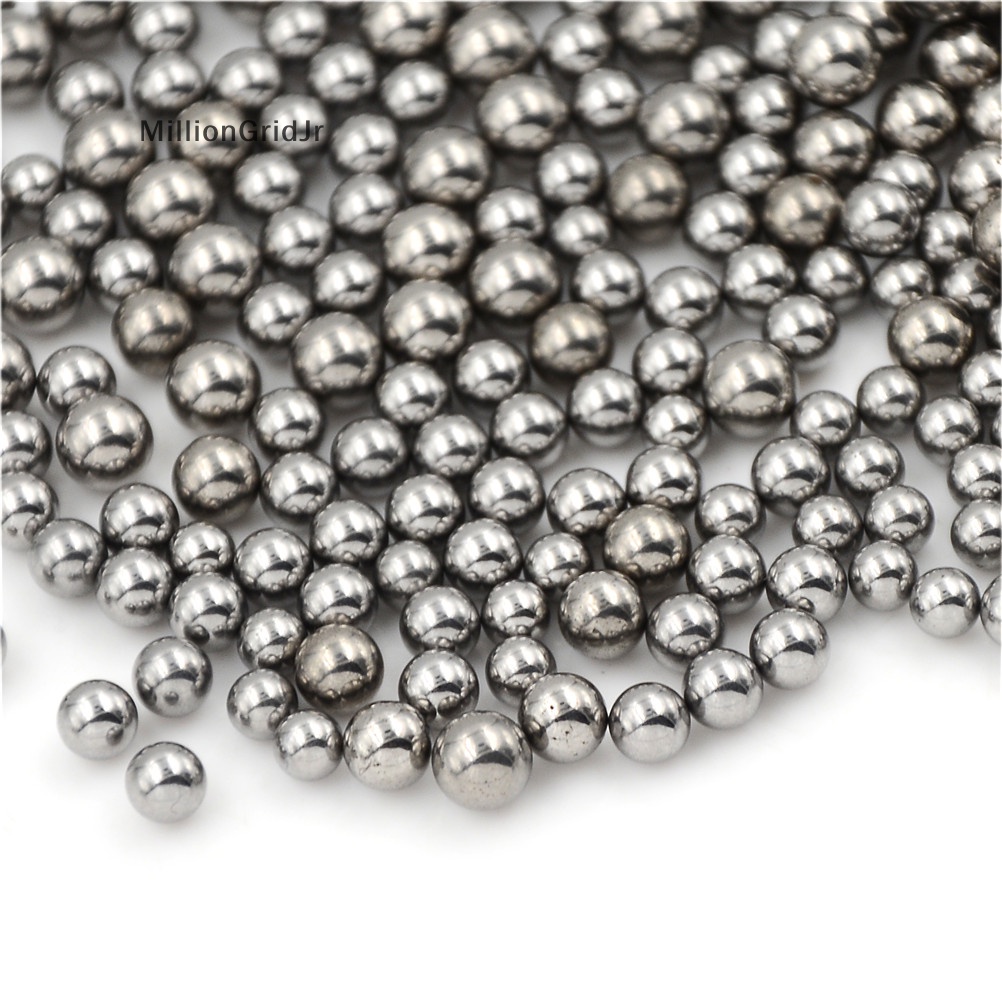 Mlg 100 chiếc thay thế xe đạp bạc giai điệu thép vòng bi 4 / 4,5 / 5 / 5,5mm dia jr