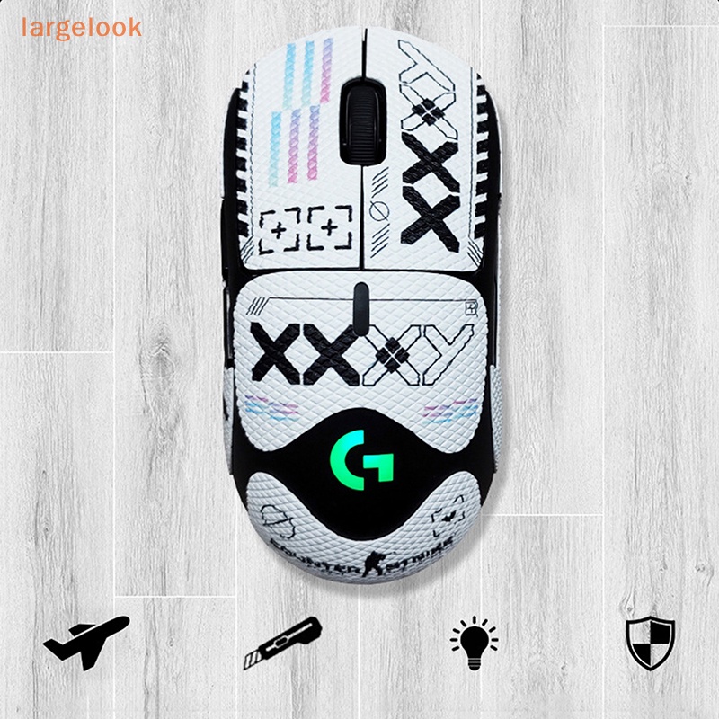 Mouse grip tape skate handmade sticker non slip suck sweat for logitech g pro x superlight wireless mouse
