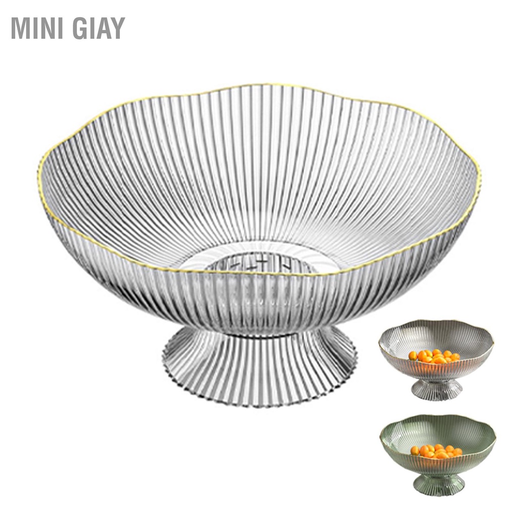 Mini Giay Nhựa Chân Đĩa Trái Cây Có Lỗ Thoát Nước Đế Thể Tháo Rời Hộ Gia Đình Phòng Khách Bàn Kẹo Ăn Vặt Màn Hình