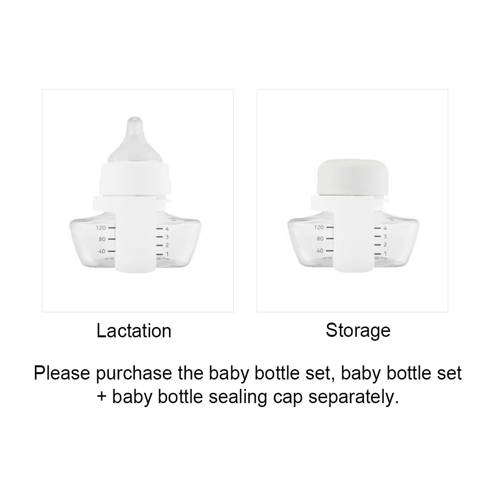 Spectra Compatible Set with Wearable Breast Shield Pump Funnel Head Bottle