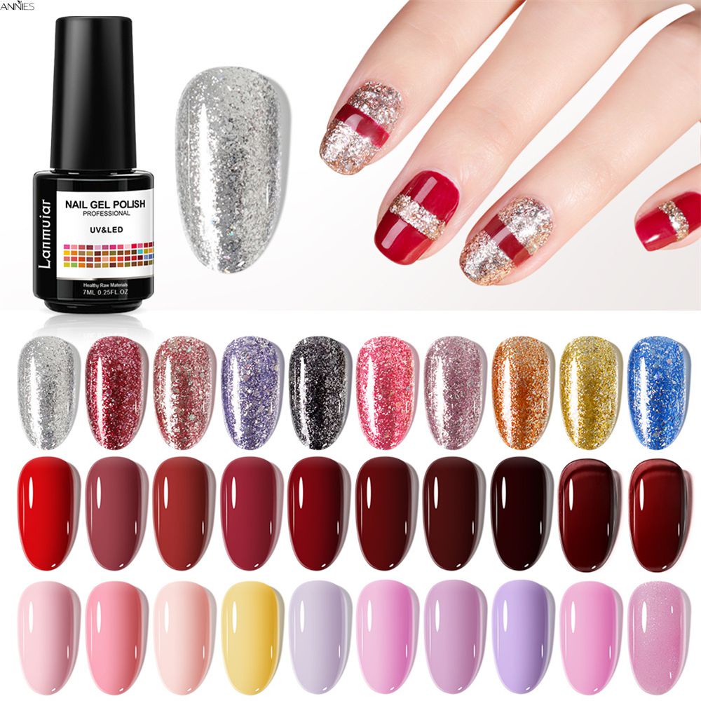 Gel Sơn Móng Tay Tráng Men Lanmuiar2023 (20-39) 7ml