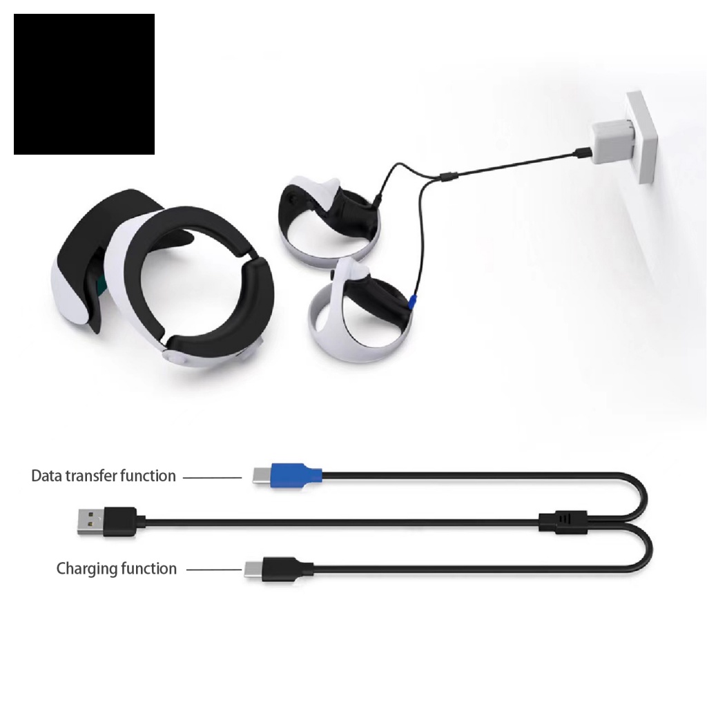 Dây Cáp Sạc 2 Trong 1 Cho Tay Cầm Chơi Game PS VR2 / PS5