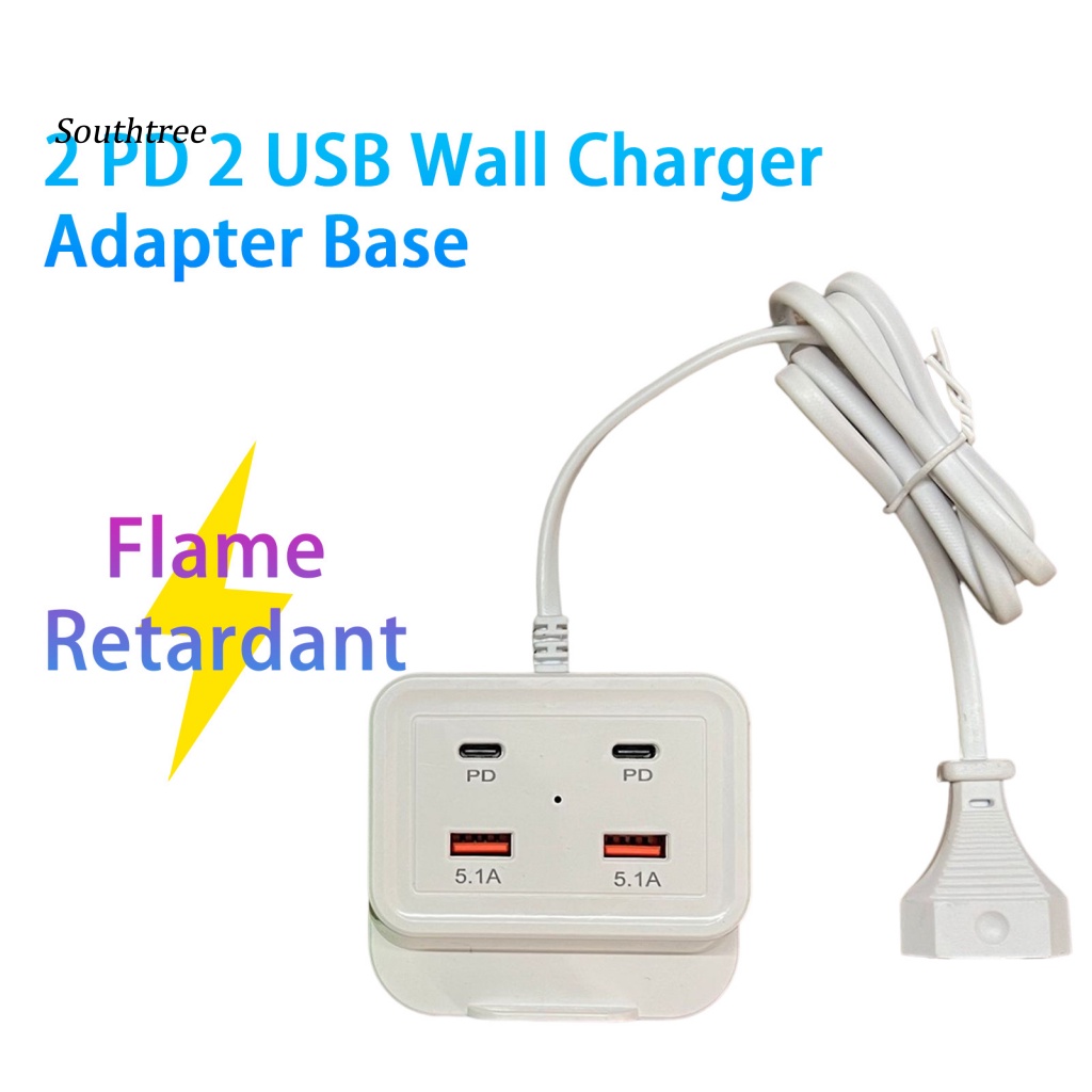 Củ Sạc 2 PD 2 Cổng USB Tiện Dụng Mang Theo Du Lịch Cho Android Apple