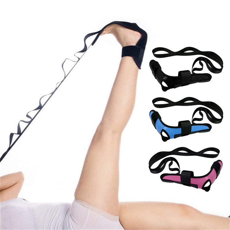 Dây Đai Co Giãn Hỗ Trợ Luyện Tập Yoga / Thể Hình