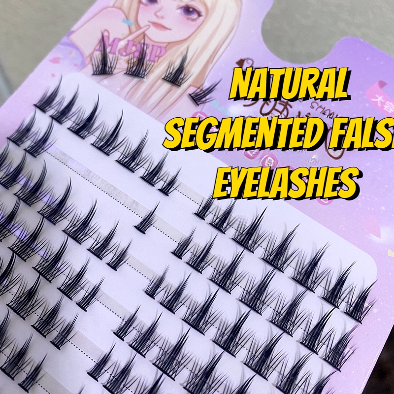 Lông Mi Giả 10 Hàng Dày Dặn Tự Nhiên Hóa Trang Mắt Quỷ