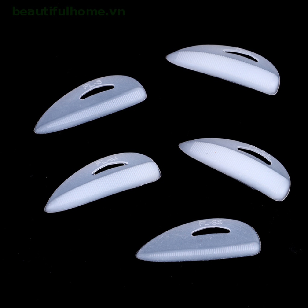 Bộ 5 Cặp Đệm Silicone Hỗ Trợ Uốn Cong Lông Mi