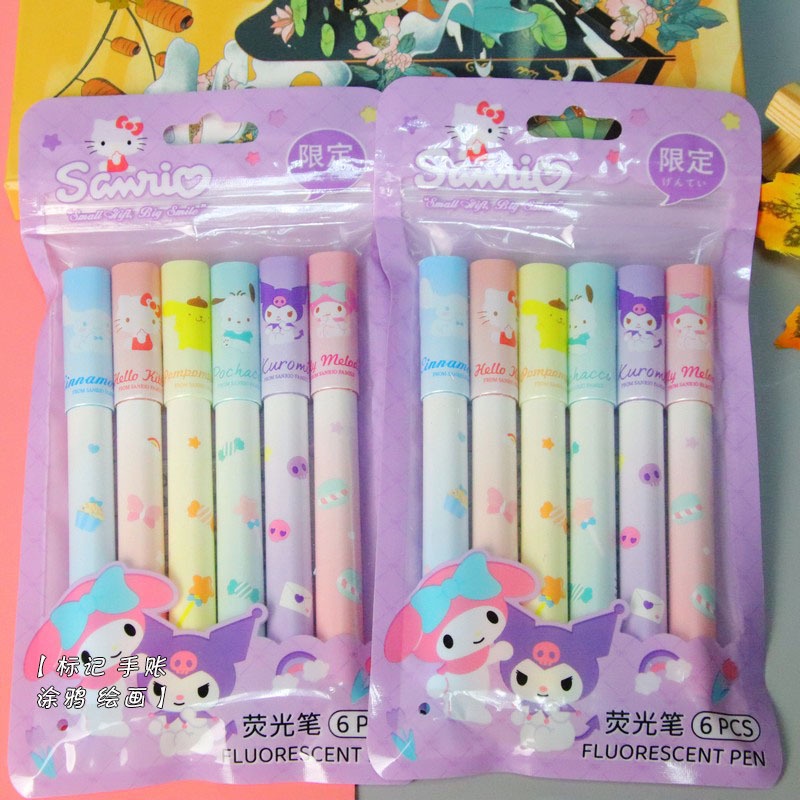 Bút Đánh Dấu Mắt Họa Tiết Hoạt Hình Graffiti Sáng Tạo Cho Học Sinh