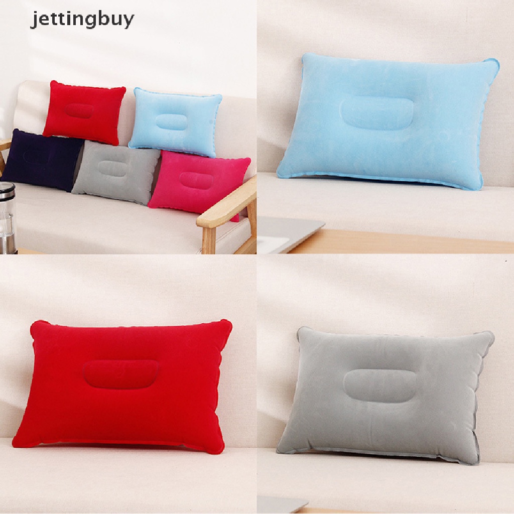 Gối Ngủ Bơm Hơi Bằng Nylon Siêu Nhẹ Dùng Khi Đi Cắm Trại
