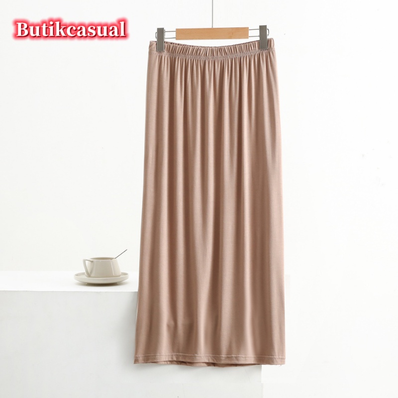 Chân Váy cotton Dài Dáng Rộng Lưng Cao Màu Trơn Thời Trang Mùa Hè 2023 Cho Nữ