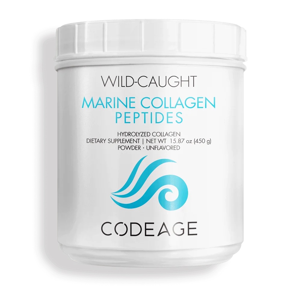 Bột Collagen thủy phân Codeage Hydrolyzed Marine Collagen Peptides Wild-Caught 450g