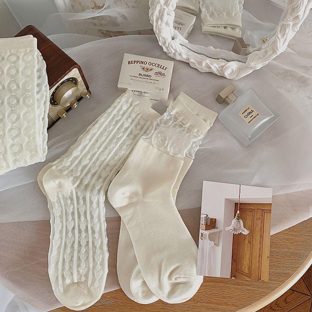 Vớ Lụa Thủy Tinh Mỏng Co Giãn Thời Trang Mùa Hè Đơn Giản Cho Nữ