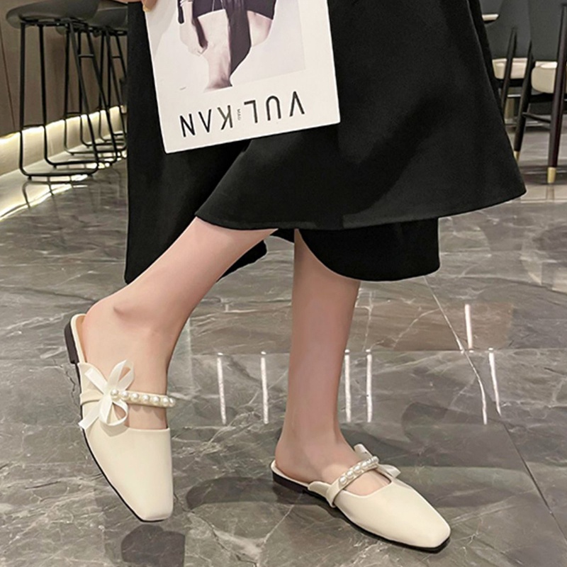 Dép Lười Chống Trượt Đơn Giản Thời Trang Hàn Quốc Cho Nữ